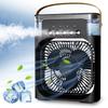 3 In 1 Fan AIr Conditioner Household Small Air Cooler LED Night Light Portable Humidifier Air Adjustment Fan Office Home Fan New