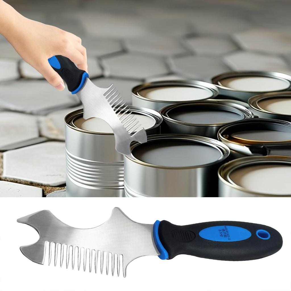 Paint Brush Comb Brush Roller Cleaner Tool Stainless Steel Paintbrushes Rollers Maintaining Paint Brush Comb