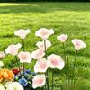 3pcs Flower Shape Bee Butterfly Water Dispenser Ceramic Bee Watering Station  Outdoor Use