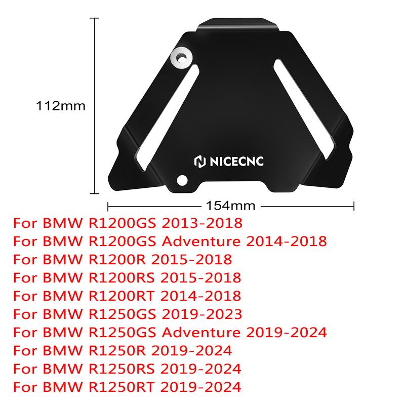 Motorcycle Exhaust Flap Control Guard Cover/Starter Guard Protector for BMW R1250GS Adventure 2019-2024 R1250GS R1250GSA 19-2023