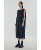 Recorde Split Square Sleeveless Dress_Rqdam25556Bkx