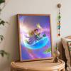 Disney Oil Painting Art Painting Set Space Adventure Home Wall Decor Handmade Gift