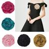 Fabric Brooches 7CM Chest Flower New Lapel Pin