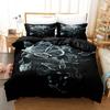 3D Printed Bone Bedding Set Down Quilt Cover With Pillowcase Double SIngle King EUUSAUUK Size Comforter Bedding