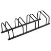 4 Bike Stand Black Steel