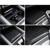 Center Console Cup Holder Tray Roller Blind Cover For BMW X5 X6 F15 F16 2014-19