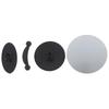 Car 360 Wide Angle Round Convex Mirror Car Side Blind Spot Rear View Mirror