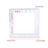 Acrylic Patchwork Ruler Multifunctional Sewing Ruler Cutting Ruler Quilting Ruler Sewing Supplies for Craft Enthusiasts