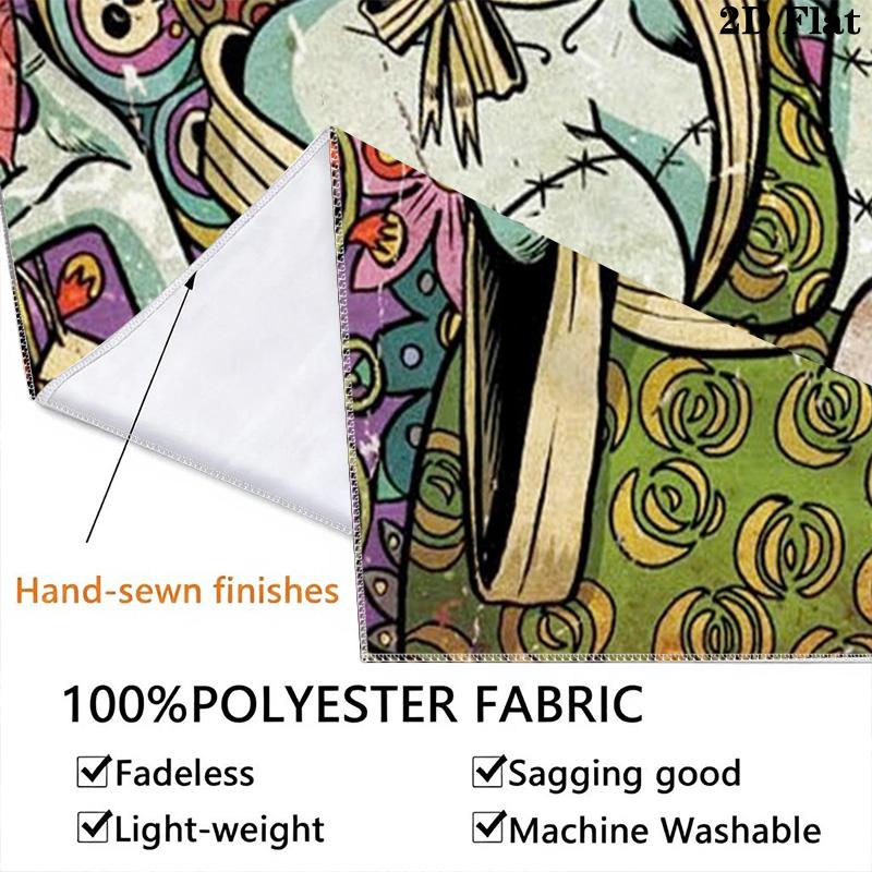 Charming Frankenstein Pattern Home Decor Tapestry, Wall Hanging, Decorative RV Wall Cloth.SGT0917426