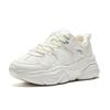 Anta Meow Meow Shoes 6 Trendy Versatile Wear Resistant Height Increasing Low Top Casual Shoes Thick Sole Dad Shoes Women Sneaker White 922548888-1