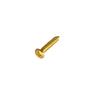 Musiclily Basic Metal Metric String Guide Gold of 2.5x15mm Screws, (Set 20)