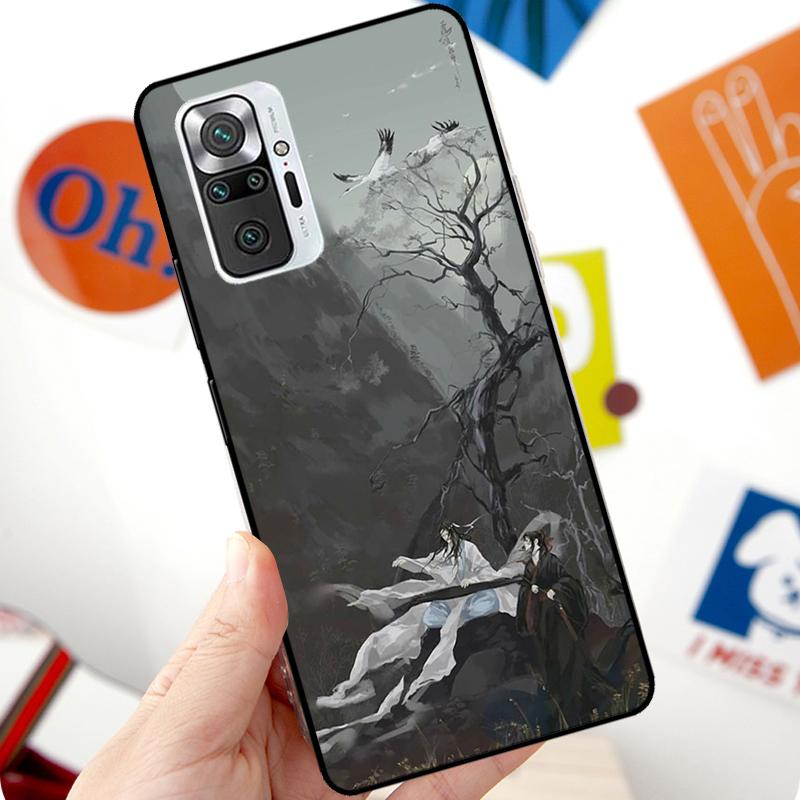 Чехол для телефона Xiaomi Redmi Note 12 Pro 11 8 9 10 Pro 9S 10S 11S 12S Redmi 12C 10C 9C 10A с персонажами аниме Мо Дао Цзу Ши