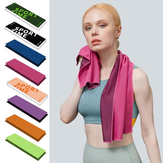 Workout Cooling Towel Three-layer Super Soft Friendly To Skin Quick-drying Moisture-wicking Breathable