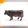 Pvc Farm Cow Long Horned Bull Yellow Cattle Model For Kids Learning Toy And Home Decoration