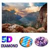 5D Diamond Painting Steep Cliff Diamond Embroidery Scenery Full Diamond Cross Stitch