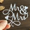 Сердце Мистер Миссис Металлические Вырубные Формы Углеродистая Сталь Режущие Формы Трафареты для Тиснения для Открыток Фото Скрапбукинг Украшения