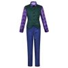 Halloween Bat Costume Dark Knight Heath Ledger Joker Cosplay Outfit Role Play