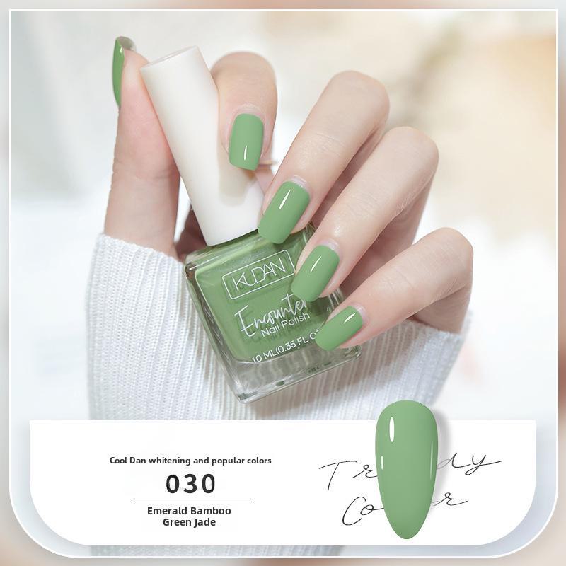 Cool Dan Encounter Yingcai Peelable Quick-Dry Water-Based Nail Polish - Odor-Free, Tear-Off, Exam-Safe, Student-Friendly.