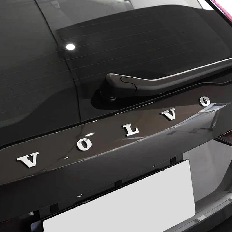 3D ABS Буквы Логотип Наклейка Значок На Задний Багажник Автомобиля Для Volvo Xc60 Xc90 V40 V60 S60 V50 V90 S80 C40 XC40 V70 XC70 C30 C70 T5 T6