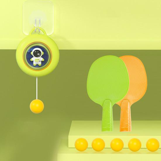 Подвесной тренажер для настольного тенниса, игровой тренажер для пинг-понга в дверном проеме, детский тренажер для настольного тенниса в помещении с ракеткой и мячами для детей