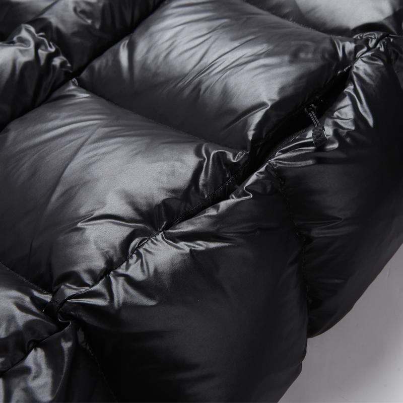 Унисекс модные длинные пуховые пальто для мужчин и женщин зимнее пальто высокого качества брендовые мужские пуховики с капюшоном толстые теплые зимние парки