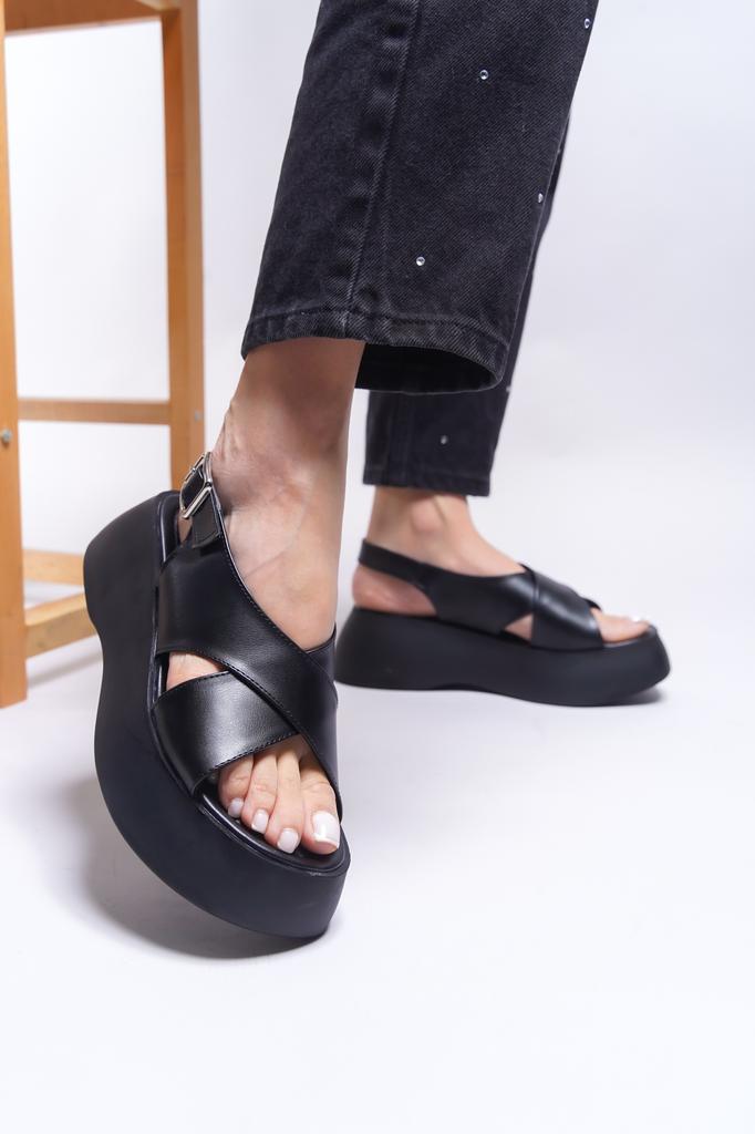 Women's Casual Sandals Jahabelle Summer Shoes 0012803 White Skin