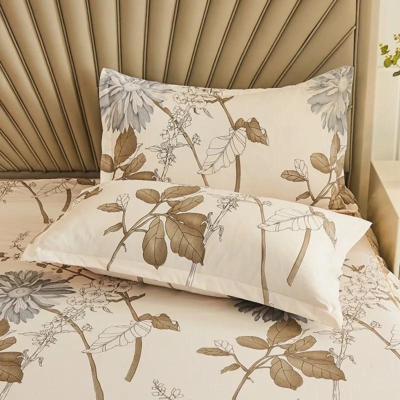 Юбка-кровать Постельные принадлежности Мягкая юбка-кровать Покрывало Полный размер Queen King Size Простыня наматрасник Простыни с наволочкой