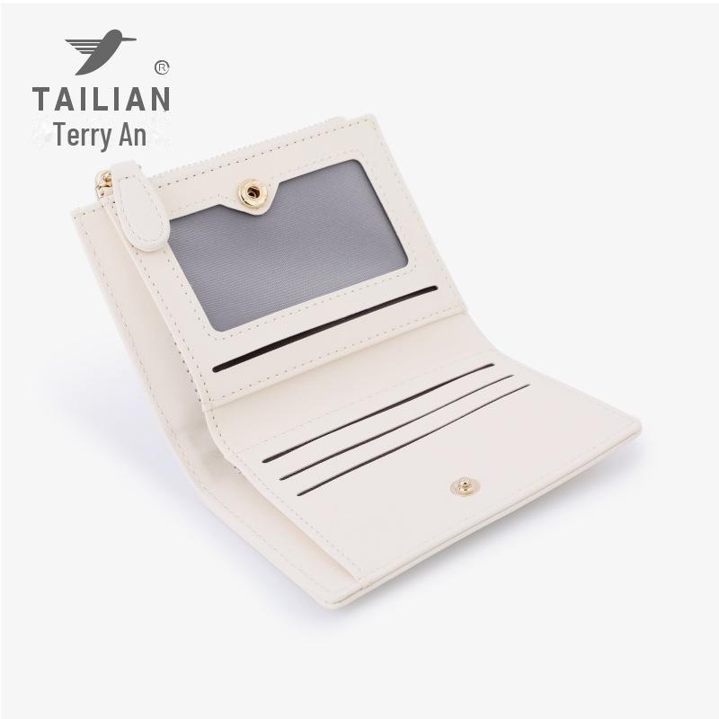 Кошелек для девочек Tailian Huahua светлого цвета - универсальный кошелек для монет «Назад в школу»