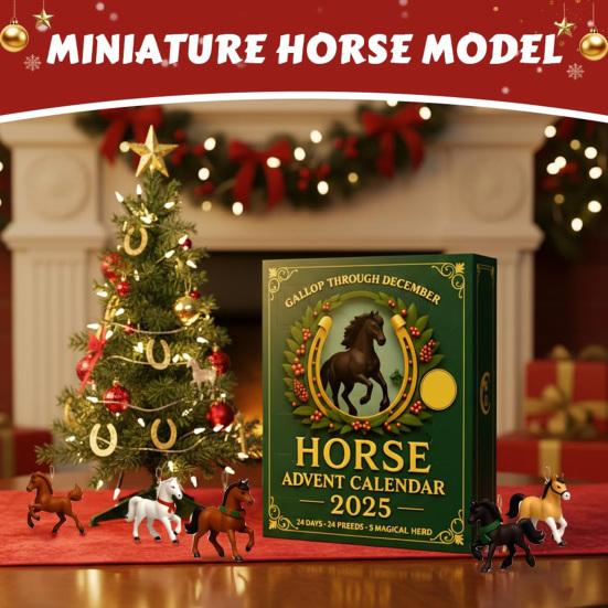 Advent Calendar 2025 24-Day Christmas Countdown Calendar Multifunctional Holiday Decoration for Kids Rooms Houses Cars Festive Fun Gift