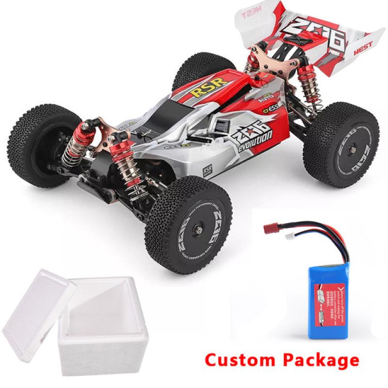 Wltoys 144001 1/14 2.4g 4wd высокоскоростные гоночные радиоуправляемые модели автомобилей 60 км/ч (индивидуальный пакет) Нет цвета