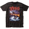 DIO Holy Diver Мужская футболка Музыка Классический Концерт Рок-группа Футболка Новая Черная