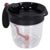 1000ml Gravy Separator Durable ABS Oil Strainer Degreasing Cup Fat Separator Healthier Cooking