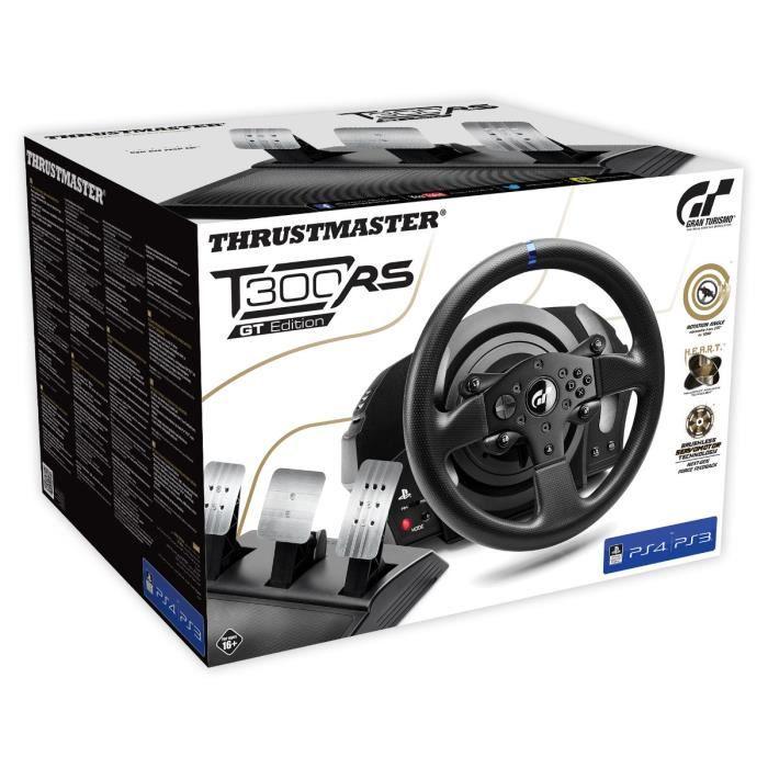 THRUSTMASTER Volant Pour Jeux Vidéo T300RS GT Edition - Pour PC / PS3/ PS4 / PS5 Fonctionne Avec Les Jeux PS5*