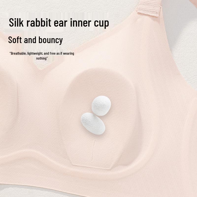 Женский летний бюстгальтер с косточками и ушками кролика – Улучшает подъем и поддержку