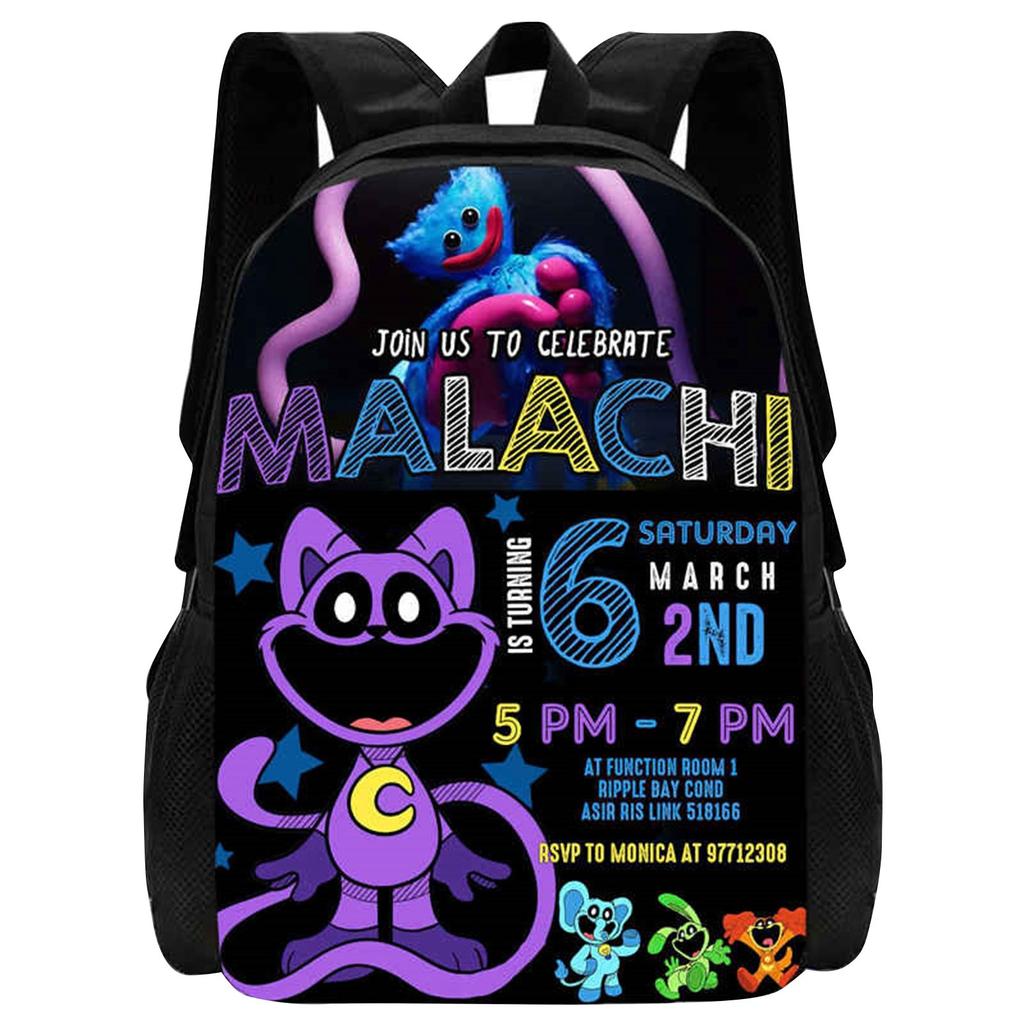 Новая школьная сумка с улыбающимися животными Poppy's Chapter 3 Critters в натуральную величину