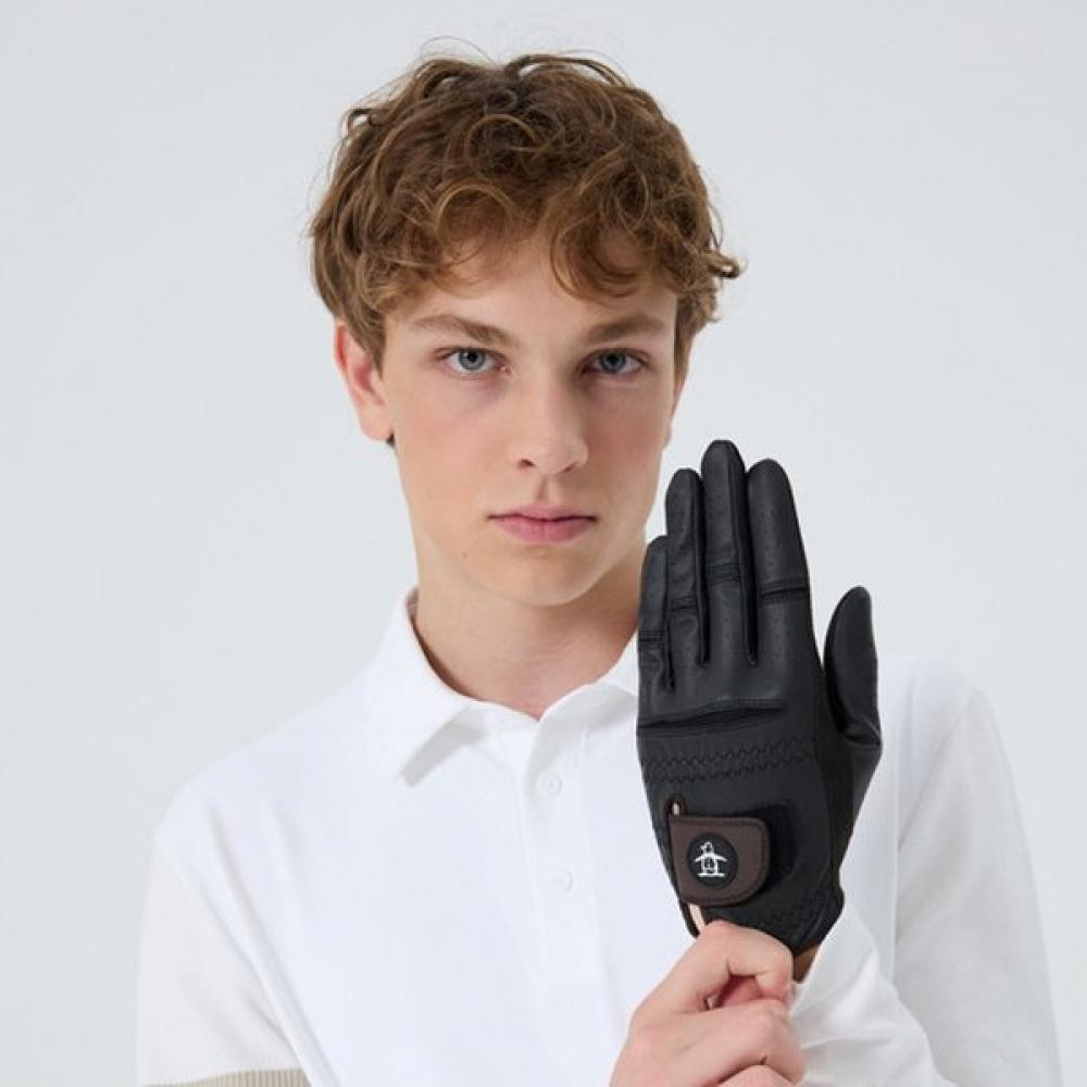 MunSingwear Мужские S Синтетическая кожа перчатки Черный Mr321mgl71
