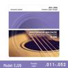 Струны для акустической и электрогитары: DDLO Folk, EZ Brass, EJ Phosphor Bronze, EXL Electric.
