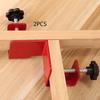 2 Pieces Drawer Fixing Clips Right Angle Clamp Portable Woodworking Cabinet Installation