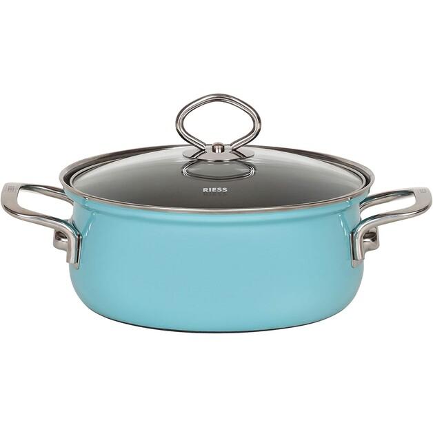 Сотейник Riess Nouvelle Crystal Blue 20 см 2 л (0657-37)