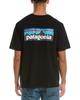 ЛОГО 38504 BLK [Patagonia] МУЖСКАЯ ФУТБОЛКА P-6 RESPONSIBILI-TEE (S, (ЧЕРНЫЙ))