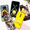 Black Tpu Case For Xiaomi Mi 10 10T NOTE 10 9 A3 Lite 9T PRO Cover Assassination Classroom