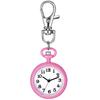 Clip Watch Keychain Carabiner Watch Analog Nurse Watch Pocket Watch Waterproof Outdoor Fashion Accessory