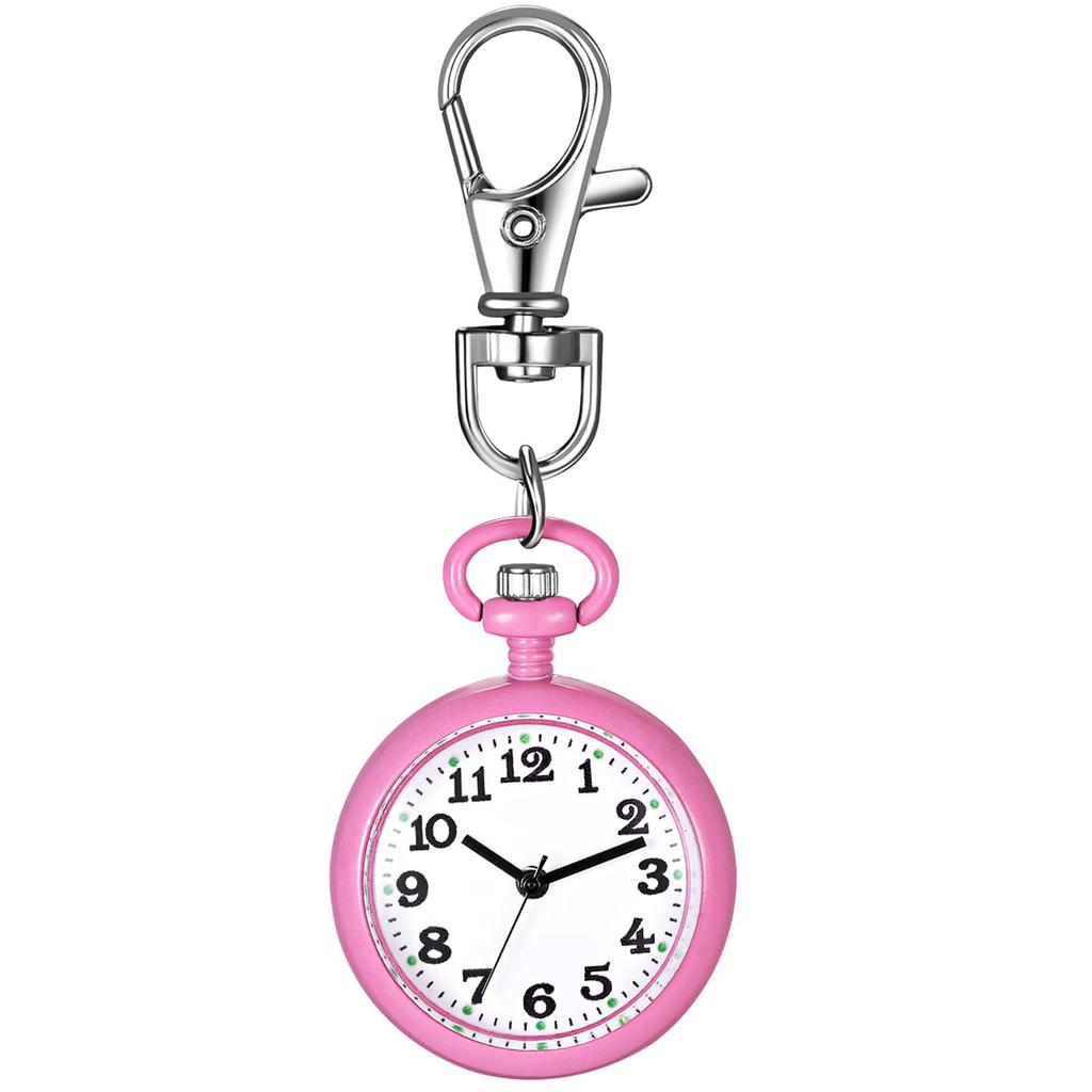 Lancardo Nurse Watch Pocket Watch Clip Nurse Watch Cute Ladies Analog Clock Pocket Watch Perfect Gift to Day Nurse Watch