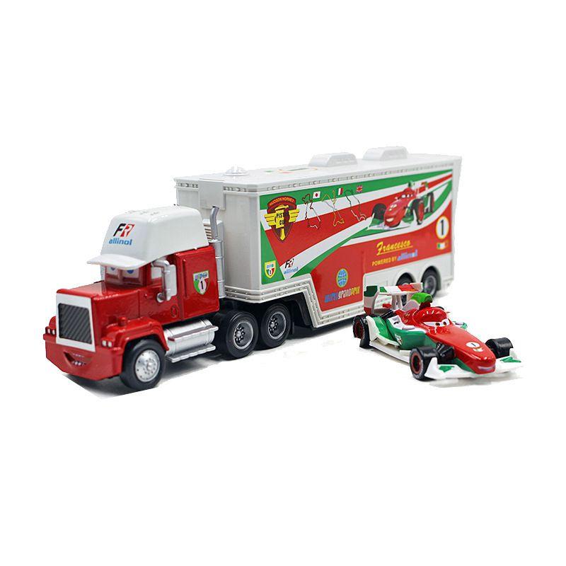 Гоночные машины Мак Дядя Маккуин Блокпост Крутая Сестра 95 Грузовая машина для творческой игры и веселья