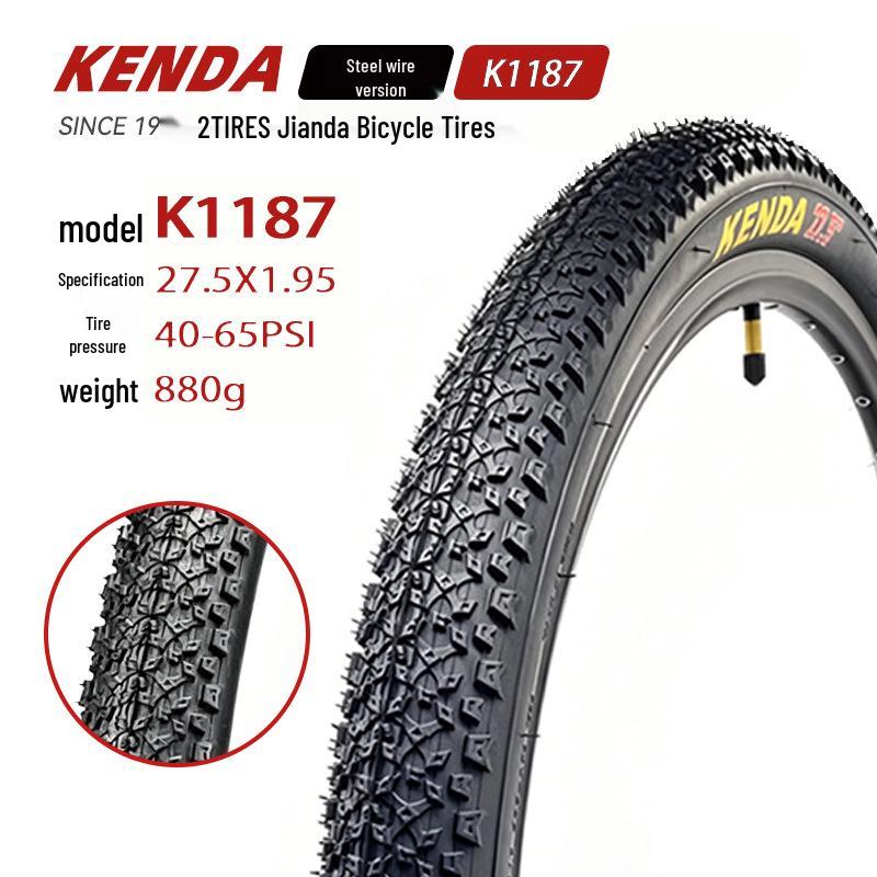 JianDa K1187 Mountain Bike Tire - Available in 24/26/27.5/29 x 1.95 Sizes