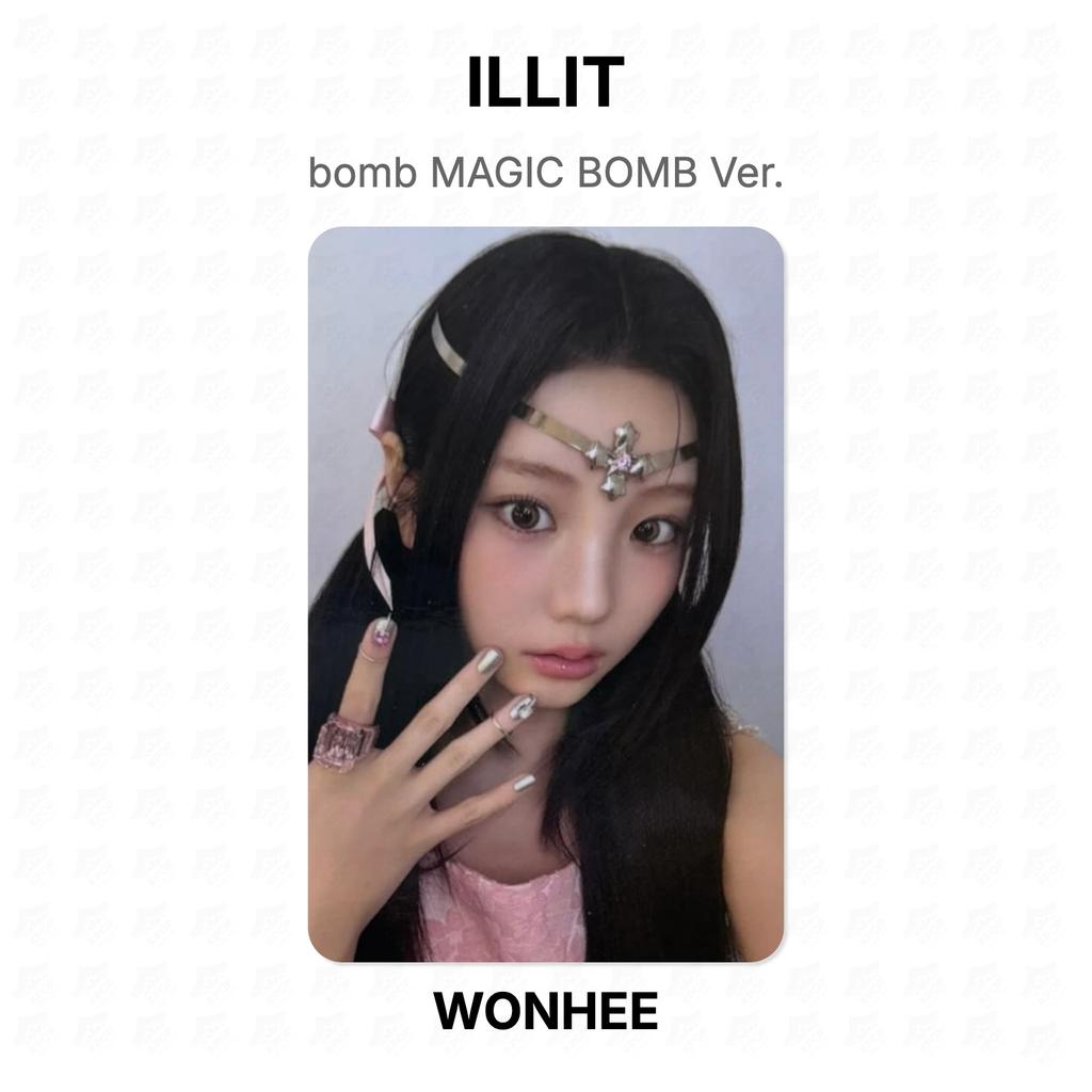 ILLIT Бомба MAGIC BOMB Вер. Официальная фотокарта