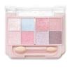 Canmake Petit Palette Eyes (Тип игристого вина) S01 Аврора Конфетные Тени для век Блестящие Полупрозрачное Покрытие Аппликатор