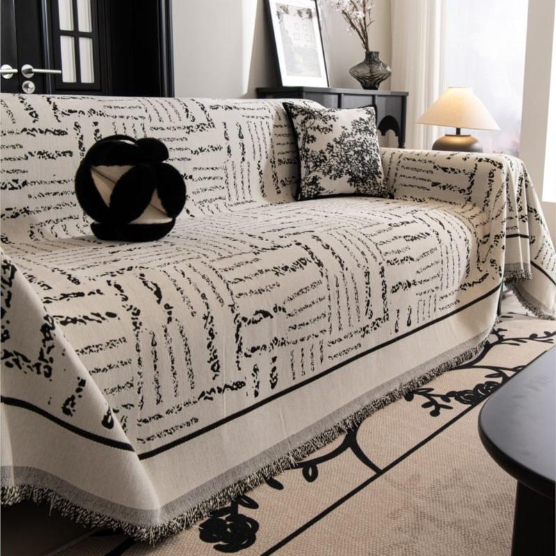 Couple Position Modern Throw Color Block Blanket Cover   Camping Picnic Stripe Mat Throw Blankets Living Room Sofa