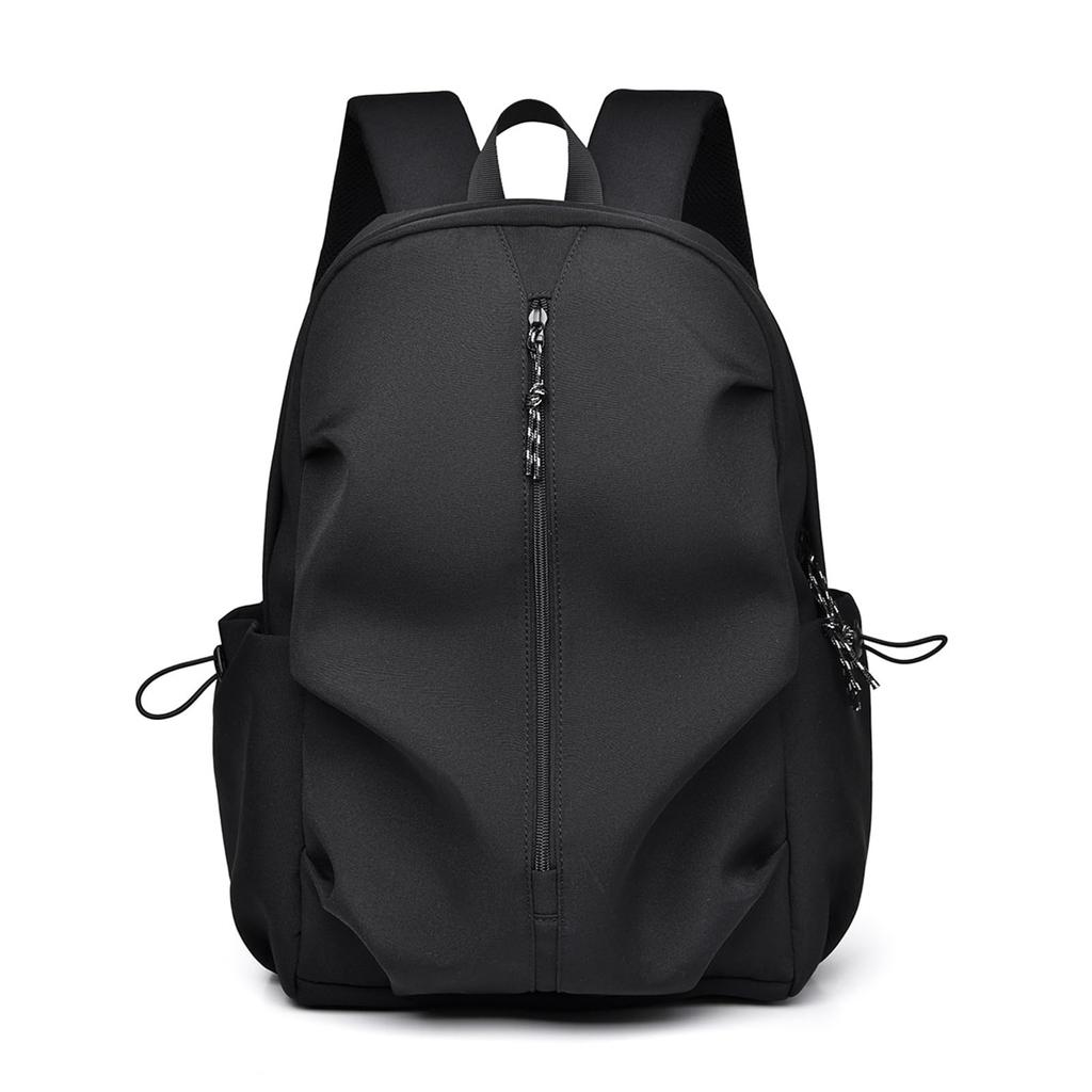 Backpack Rucksack Large Capacity Waterproof Lightweight Commuting To School Travel Casual Stylish Unisex [OFAMOUS] Men's Women's (Model 3-Black)