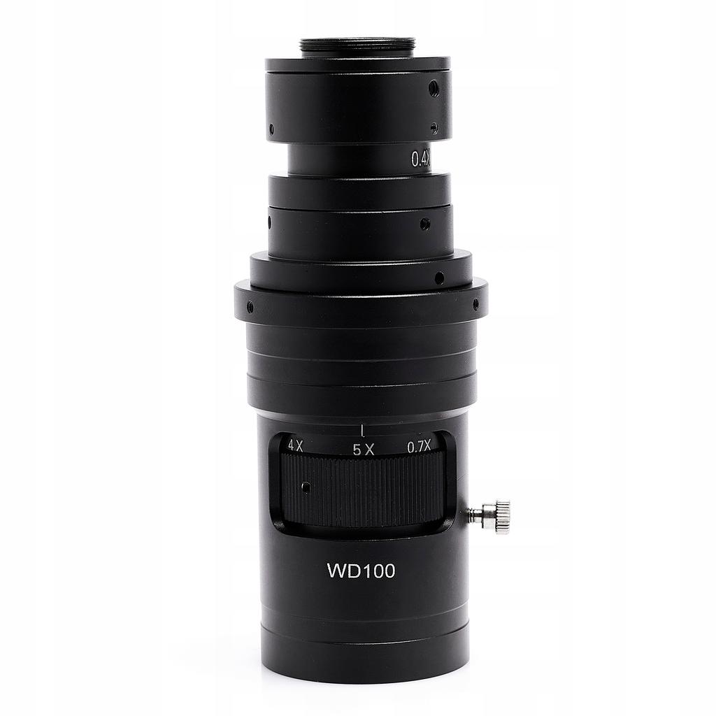 Digital Microscope Lens C-Mount Zoom 200X